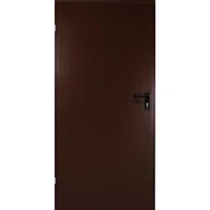 Drzwi zewnętrzne - Drzwi techniczne RT01 brąz 90L - miniaturka - grafika 1