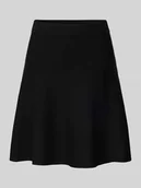 Spódnice - Spódnica mini z elastycznym pasem model ‘ADALIN’ - miniaturka - grafika 1