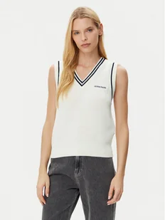 Guess Jeans Sweter W5GR02 Z3HM1 Écru Regular Fit - Swetry damskie - miniaturka - grafika 1