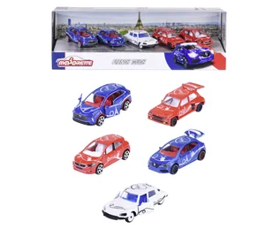 MAJORETTE FRENCH TOUCH 5-PACK 1:64 212051031 - Samochody i pojazdy dla dzieci - miniaturka - grafika 1