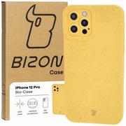 Etui i futerały do telefonów - Etui Bizon Bio Case do Apple iPhone 12 Pro, żółte - miniaturka - grafika 1