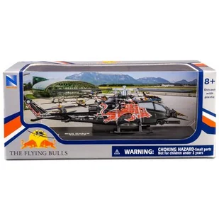 Helikopter NEW RAY The Flying Bulls Bell Cobra TAH-1F B-406 - Samochody i pojazdy dla dzieci - miniaturka - grafika 1