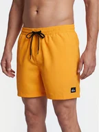 Kąpielówki męskie - Quiksilver Szorty kąpielowe Everyday Solid Volley 15 EQYJV04120 Żółty Regular Fit - miniaturka - grafika 1
