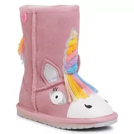 Śniegowce damskie - Emu Australia Buty Magical Unicorn K12408 Pale Pink - miniaturka - grafika 1