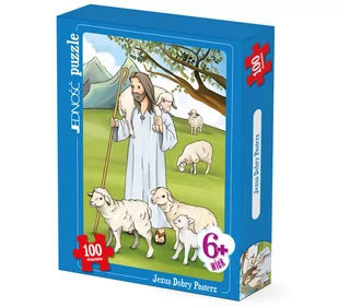 Puzzle - Jezus Dobry Pasterz - 100 elementów - Dewocjonalia - miniaturka - grafika 1