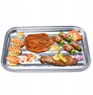 TACKA DO GRILLA Wielorazowa GRUBA 4mm STALOWA BBQ - Akcesoria do grilla - miniaturka - grafika 1