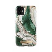 Etui i futerały do telefonów - Ideal of Sweden Fashion Case Etui Obudowa do iPhone 11 Golden Jade Marble IDFCAW18-I1961-98 - miniaturka - grafika 1