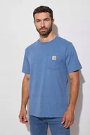 Koszulki męskie - Koszulka Carhartt Heavyweight K87 Pocket - miniaturka - grafika 1