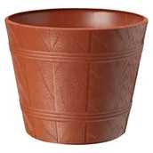 Donice - Osłonka DREWNOPODOBNA 00 terrakota - miniaturka - grafika 1