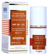 Balsamy i kremy do opalania - Sisley Super Stick Solaire teinté SPF 50+ - miniaturka - grafika 1