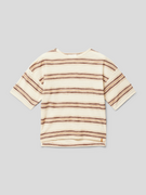 Koszulki dla chłopców - T-shirt ze wzorem w paski model ‘DODO’ - miniaturka - grafika 1