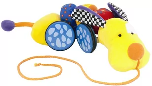 euro baby INTERAKTYWNY Piesek NA KÓŁKACH #D1 EBZTE9622-40 - Zabawki interaktywne dla dzieci - miniaturka - grafika 1