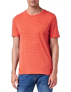 Koszulki męskie - CAMEL ACTIVE T-shirt męski 409745/7t75, czerwony, S - grafika 1