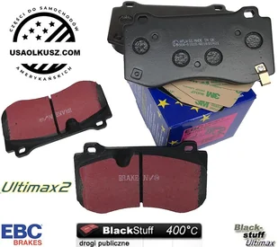 Klocki hamulcowe przednie EBC Ultimax2 Dodge Challenger Scat Pack - Klocki hamulcowe - miniaturka - grafika 2