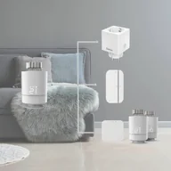 Systemy inteligentnych domów - Inteligentny termostat grzejnikowy Hama, WLAN, rozszerzenie - miniaturka - grafika 1