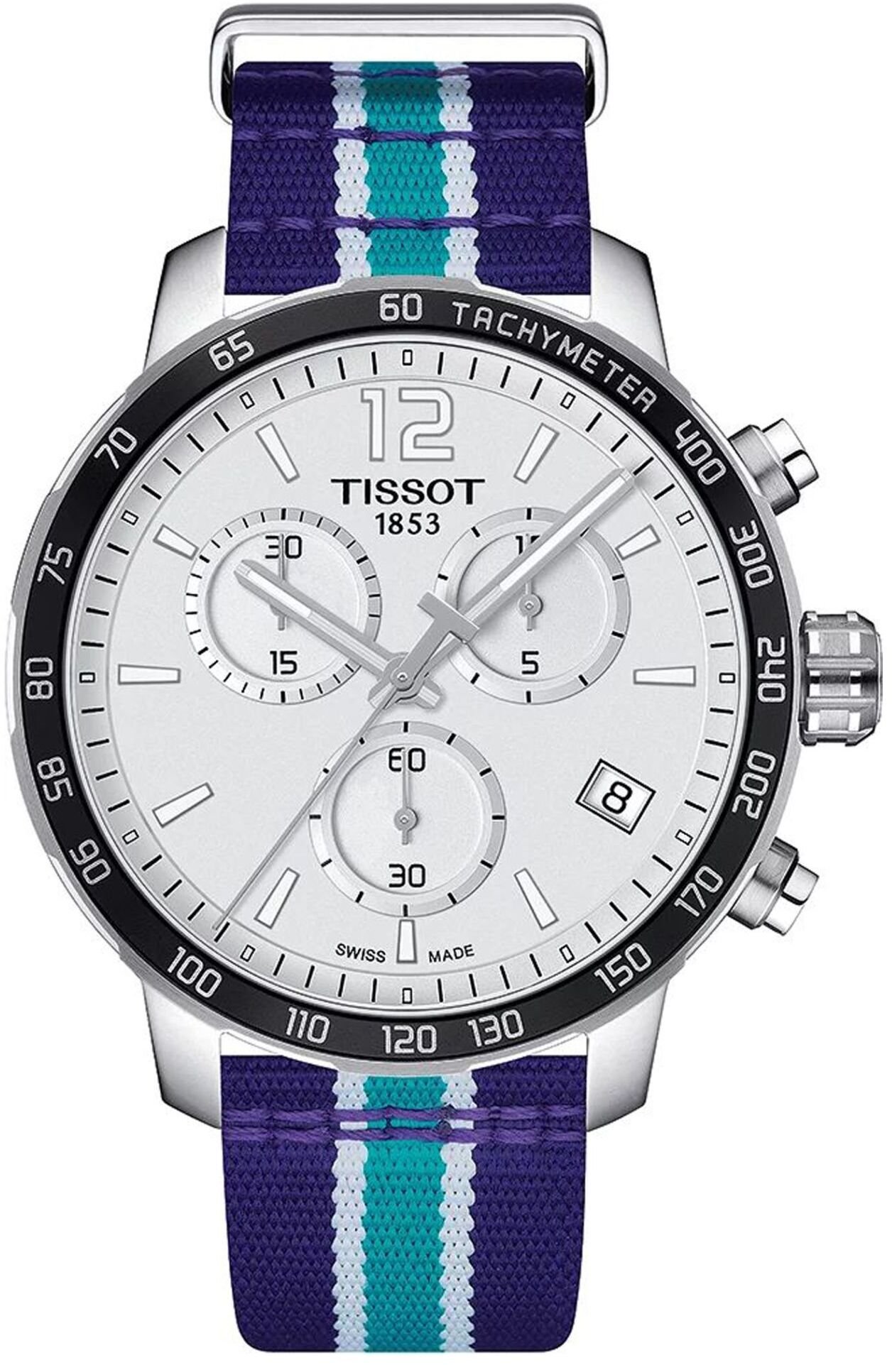 Zegarek Tissot Zegarek Męski Tissot T095.417.17.037.30 Srebrzysty 42 mm