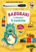 Książki edukacyjne - Bazgraki i zabawy 3-latków - miniaturka - grafika 1
