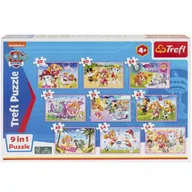 Puzzle - Puzzle Trefl 9w1 327 szt. Psi patrol 9w1 Skye everest - miniaturka - grafika 1