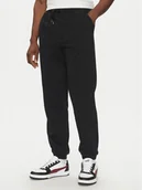 Spodnie sportowe męskie - Quiksilver Spodnie dresowe Salt Water EQYFB03391 Czarny Regular Fit - miniaturka - grafika 1