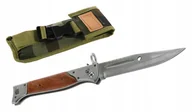 Noże - Nóż Myśliwski Bagnet Ak47 Wojskowy Kabura 34cm K47 - miniaturka - grafika 1