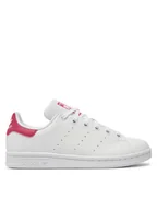 Buty dla dziewczynek - adidas Sneakersy Stan Smith J FX7522 Biały - miniaturka - grafika 1
