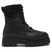 Botki damskie - Botki Clarks Orianna 2 Hike 26178880 Czarny - miniaturka - grafika 1