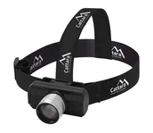 Latarki - LED Czołówka akumulatorowa LED/3W/3,7V czarna - miniaturka - grafika 1