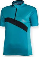 Koszulki i topy damskie - Rogelli Koszulka damska Bona turkusowa r. XS - miniaturka - grafika 1