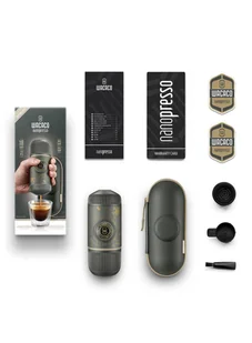 Przenośny ekspres do kawy z etui Wacaco Nanopresso Dark Souls - grey - Kuchnia turystyczne i akcesoria - miniaturka - grafika 5