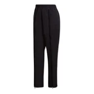 Spodnie damskie - Spodnie damskie Adidas Adicolor Zip Open sportowe z zamkami czarne-S - miniaturka - grafika 1