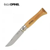 Noże - Opinel Nóż  Inox Natural, brązowy, S,,,,, 01083 1083 - miniaturka - grafika 1