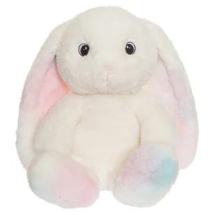 Teddykompaniet,  Pluszak Króliczek Cindi Kremowy Tęcza, 23cm - Maskotki i pluszaki - miniaturka - grafika 1