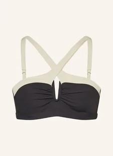 Beachlife Góra Od Bikini Z Fiszbinami Vanilla & Black schwarz - Stroje kąpielowe - miniaturka - grafika 1