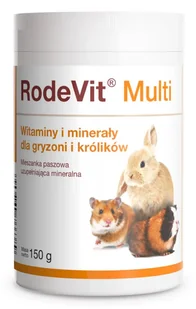 DOLFOS RodeVit Multi - Witaminy i minerały dla gryzoni i królików 150g - Pielęgnacja i higiena gryzoni - miniaturka - grafika 1