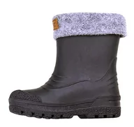 Kalosze damskie - Kavat Unisex dziecięce kalosze Gimo Wp, czarny - czarny Black 911-26 EU - miniaturka - grafika 1