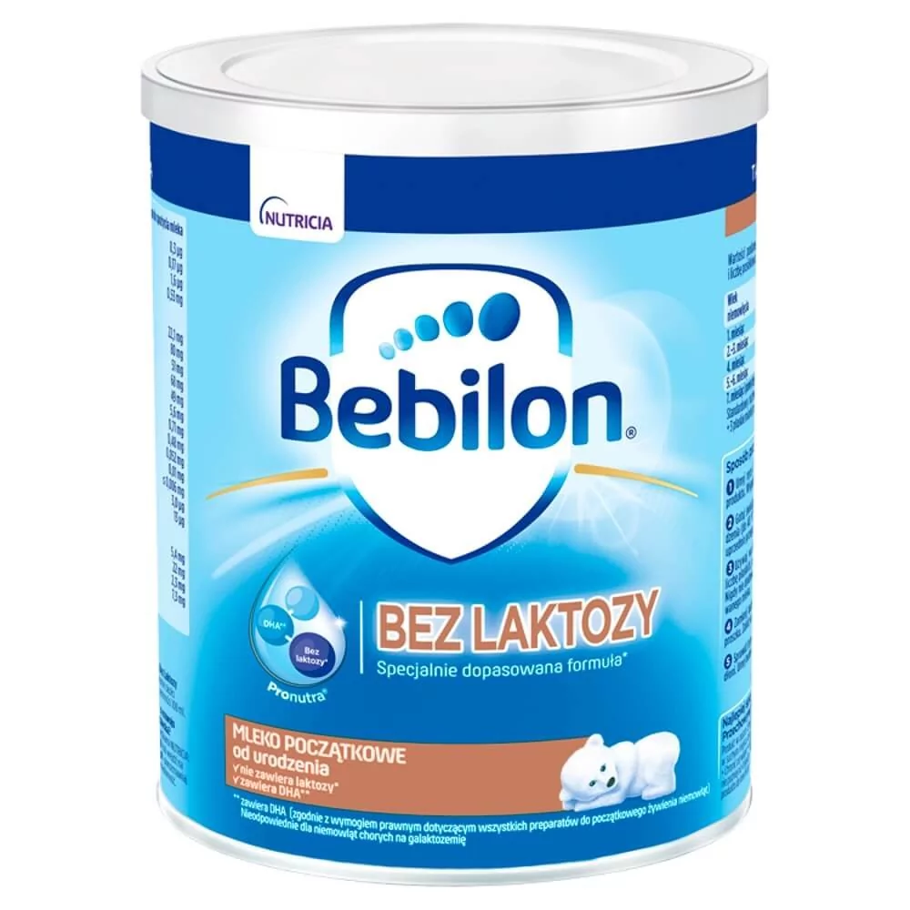 NUTRICIA Bebilon bez laktozy 400g