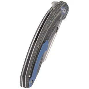 Nóż składany Bestech Fanga Carbon Fiber / Beige G10, Satin D2 by Kombou (BG18D) - Noże - miniaturka - grafika 6