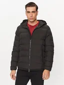 Kurtki męskie - Geox Kurtka zimowa Spherica M3629C T2961F 9000 Czarny Regular Fit - miniaturka - grafika 1