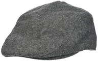 Czapki damskie - Levi's Czapki kierowcy tweedowa płaska czapka - szara, Szary (mysz szara 57), Rozmiar uniwersalny - miniaturka - grafika 1