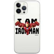 Etui i futerały do telefonów - Etui Marvel dedykowane do Iphone 13, wzór: Iron Man 028 Etui częściowo przeźroczyste, oryginalne i oficjalnie licencjonowane - miniaturka - grafika 1