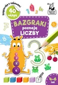 Książki edukacyjne - Bazgraki poznają liczby. Kapitan Nauka. 4-6 lat - miniaturka - grafika 1