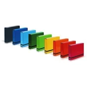 Teczki i skoroszyty - Vaupe TECZKA BOX CARIBIC 50MM RÓŻOWA - miniaturka - grafika 1