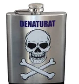 Piersiówki - Piersiówka Stal Nierdzewna 8 Oz Czacha - miniaturka - grafika 1