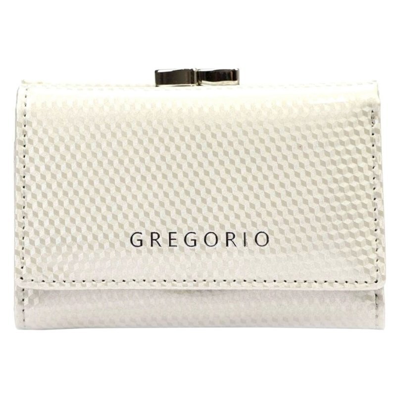 Gregorio DAR 41 CB-117 BEIGE portfel damski skórzany beżowy