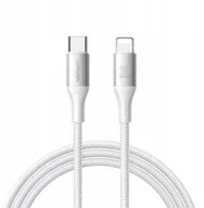Kable USB - Kabel Joyroom S-A28 Flash Series 30W USB-C to Lightning 1m - biały - miniaturka - grafika 1