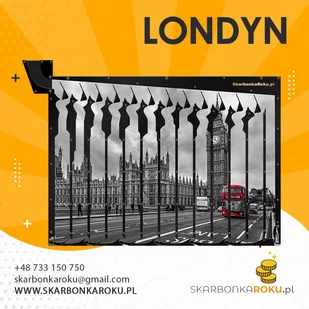 Prezent z Londynu Super skarbonka na prezent - Skarbonki - miniaturka - grafika 1