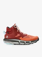 Buty zimowe męskie - Buty turystyczne damskie Salomon Predict Hike MID GTX - mecca orange - miniaturka - grafika 1