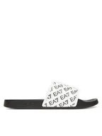 Klapki i japonki męskie - EA7 Emporio Armani Klapki 7X000109 AF15125 F0043 Biały - miniaturka - grafika 1