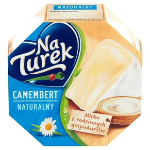 NaTurek Ser pleśniowy camembert naturalny 120 g - Sery - miniaturka - grafika 1