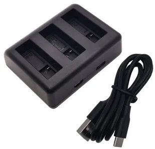 Trigubas kroviklis DJI Osmo Action 3/Action 4 - Ładowarki i akumulatory - miniaturka - grafika 1